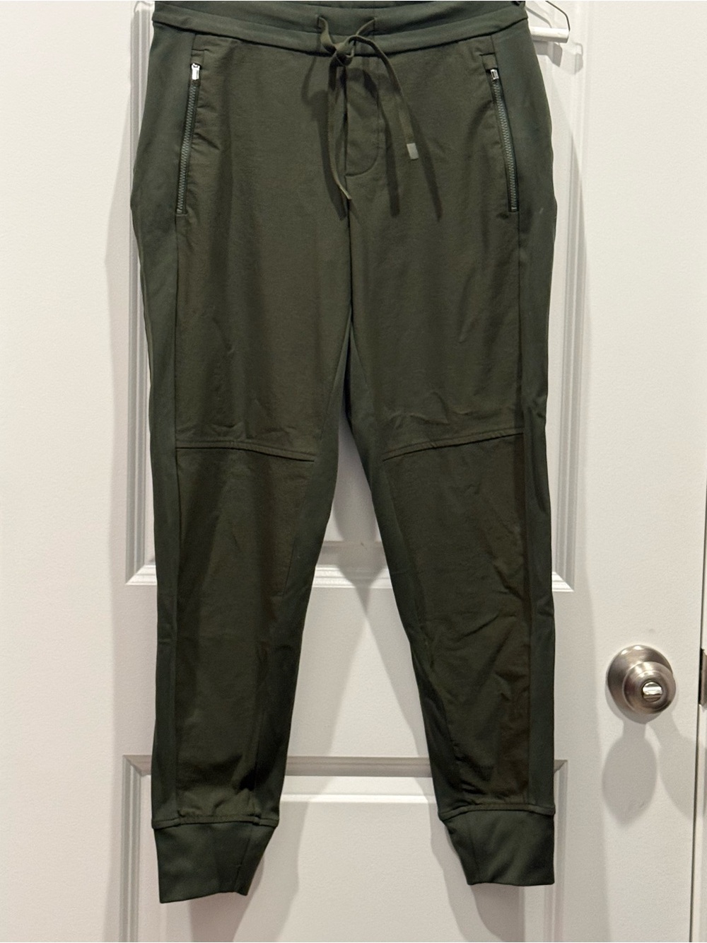 Athleta Olive Drawstring Jogger Sweatpants